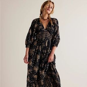 Free People Golden Hour Maxi Dress XS/S